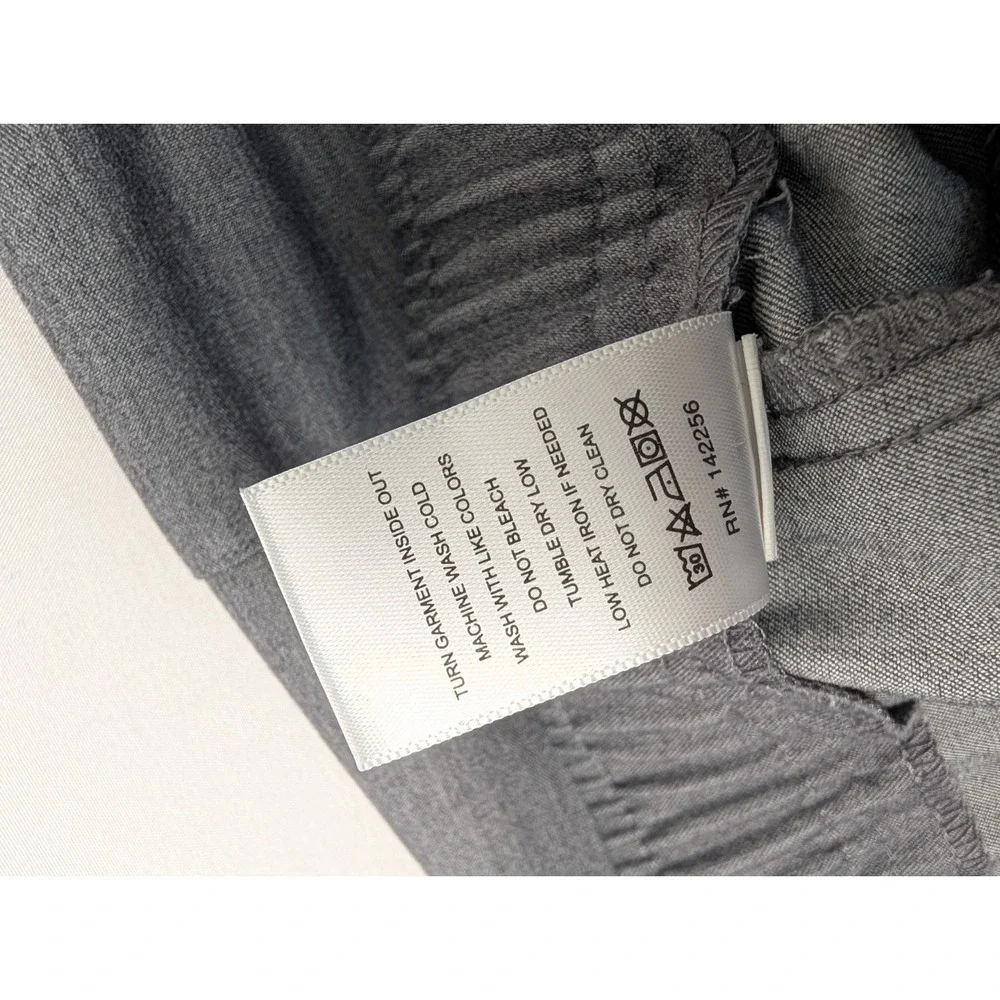 FIGS Scrubs Mens Size Medium Gray Technical Collection Jogger Scrub Pants